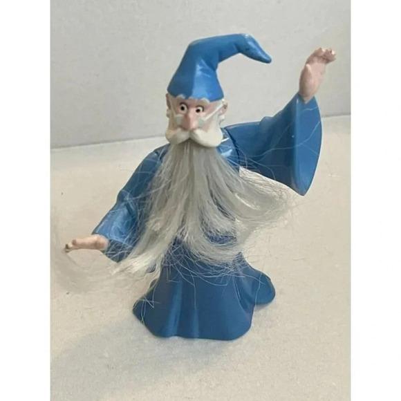 Vintage VTG Merlin Wizard Sword In the Stone figure cake topper - Picture 2 of 4